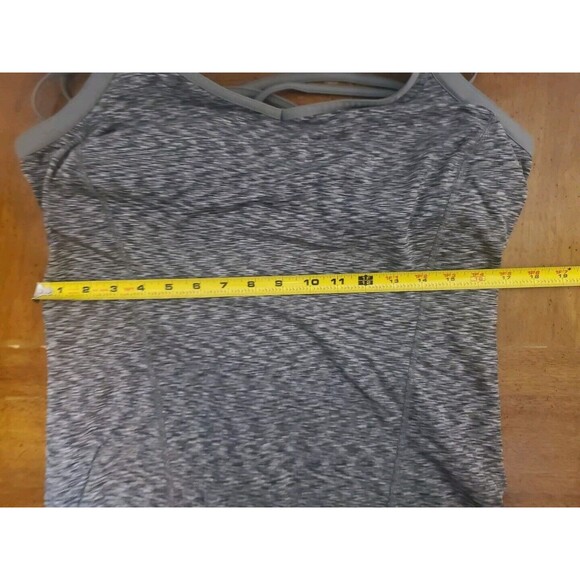 The North Face Flashdry Strappy Racerback Pullover Tank Top XLarge Heather Grey - Picture 6 of 7